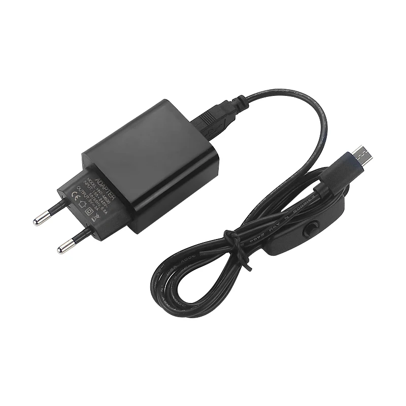 Raspberry Pi 4 5V 3A Мощность адаптер EU/US/UK Plug Питание USB C Micro рштепселя Зарядное