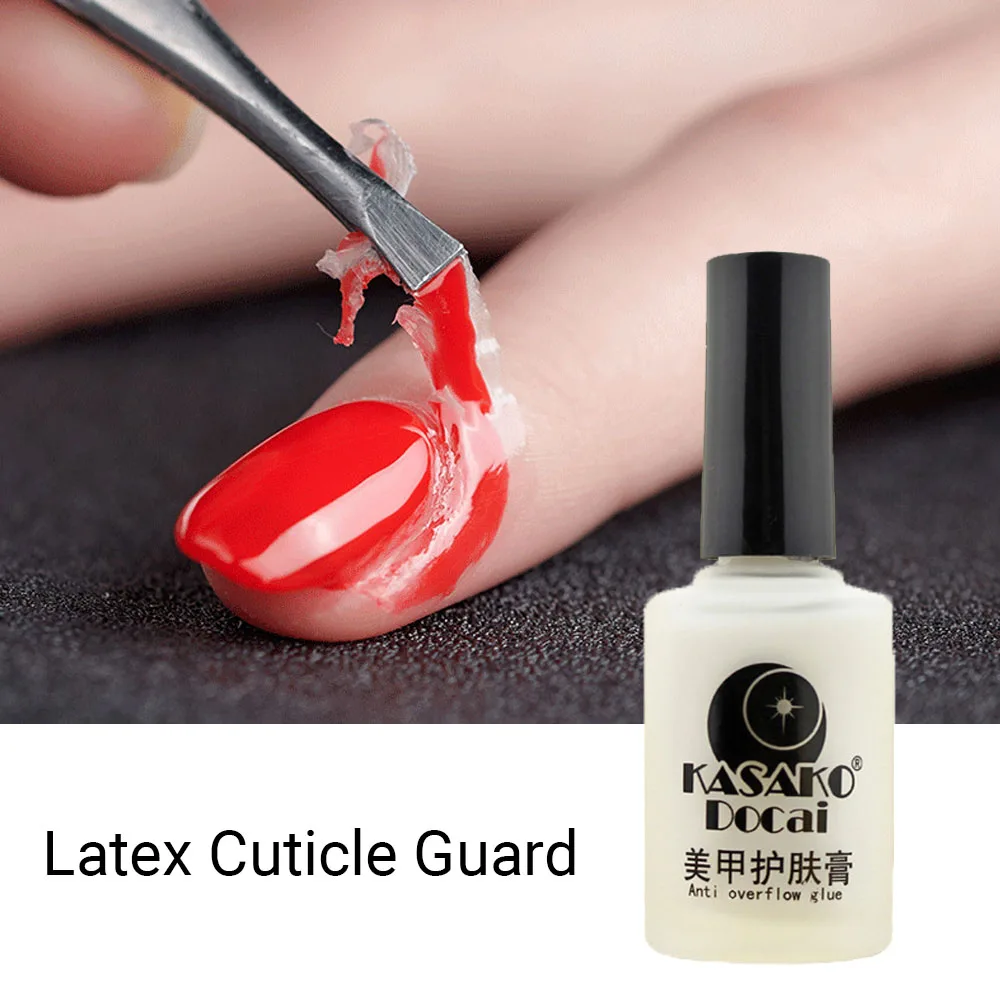 Cuticle Guard 8 мл Блестки для ногтей блестки порошок УФ Гель-лак Гибридный Полупостоянный замачивающийся светодиодный Гель-лак для Ногтей Стойкий лак для ногтей - Цвет: Cuticle Guard
