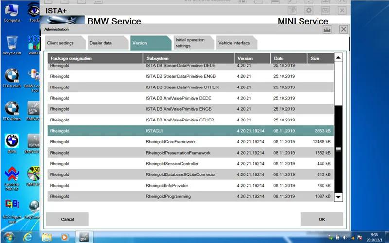Новейшее 2020 5 V программное обеспечение для BMW ICOM A2 B C с EXPERT Mode istad: 4 22 ISTAP: 3 67 in 1000GB HDD |