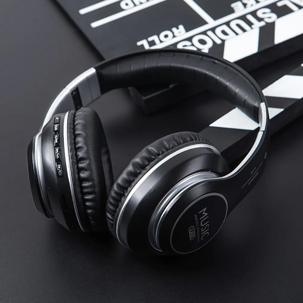 H25 новые светодиодные беспроводные Bluetooth наушники, складные активные Беспроводные наушники с шумоподавлением, гарнитура с микрофоном для телефона