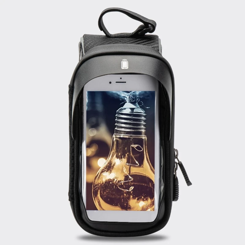 Пресс Sn сумка передняя велосипедная анти брызг мобильный телефон велосипед Луч