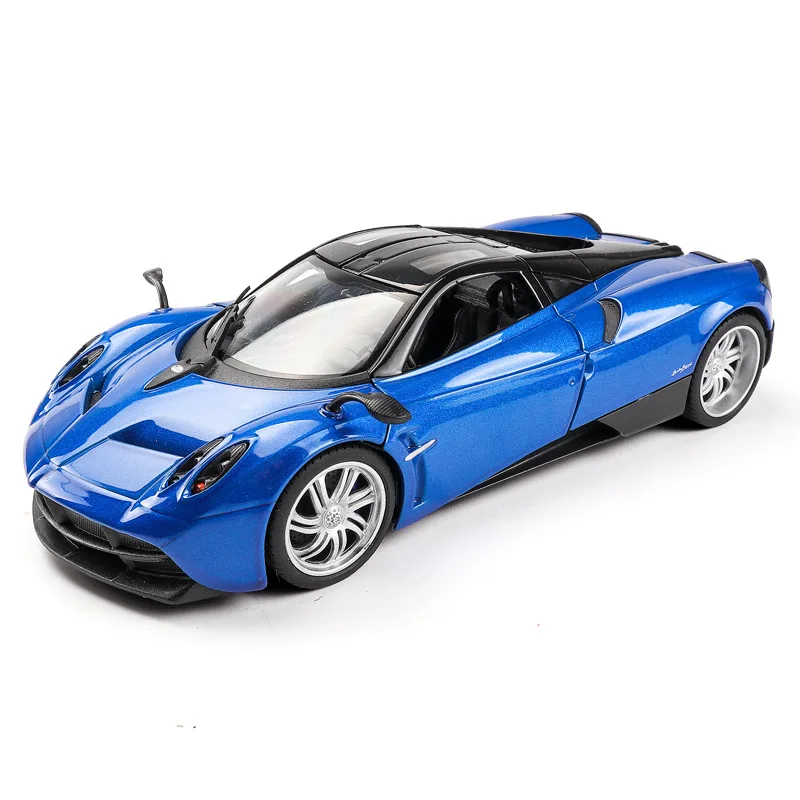 Welly 1:24 Pagani синий автомобильный брелок для автомобильных ключей имитационная