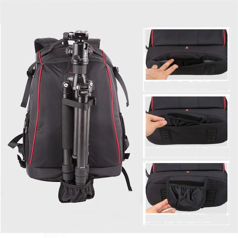 slr photography travel bag male and female outdoor waterproof anti drop professional camera digital accessories storage backpack free global shipping