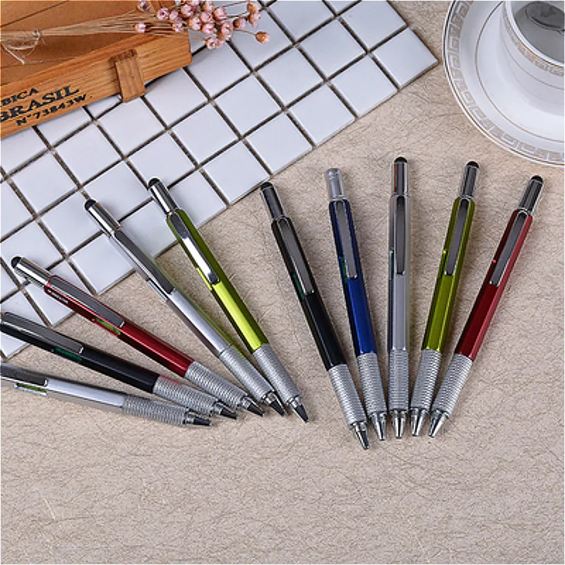 

1pcs New Color Multifunctional Ballpoint Pen High-quality Screwdriver Touch Screen School Office Supplie Stationery Pens