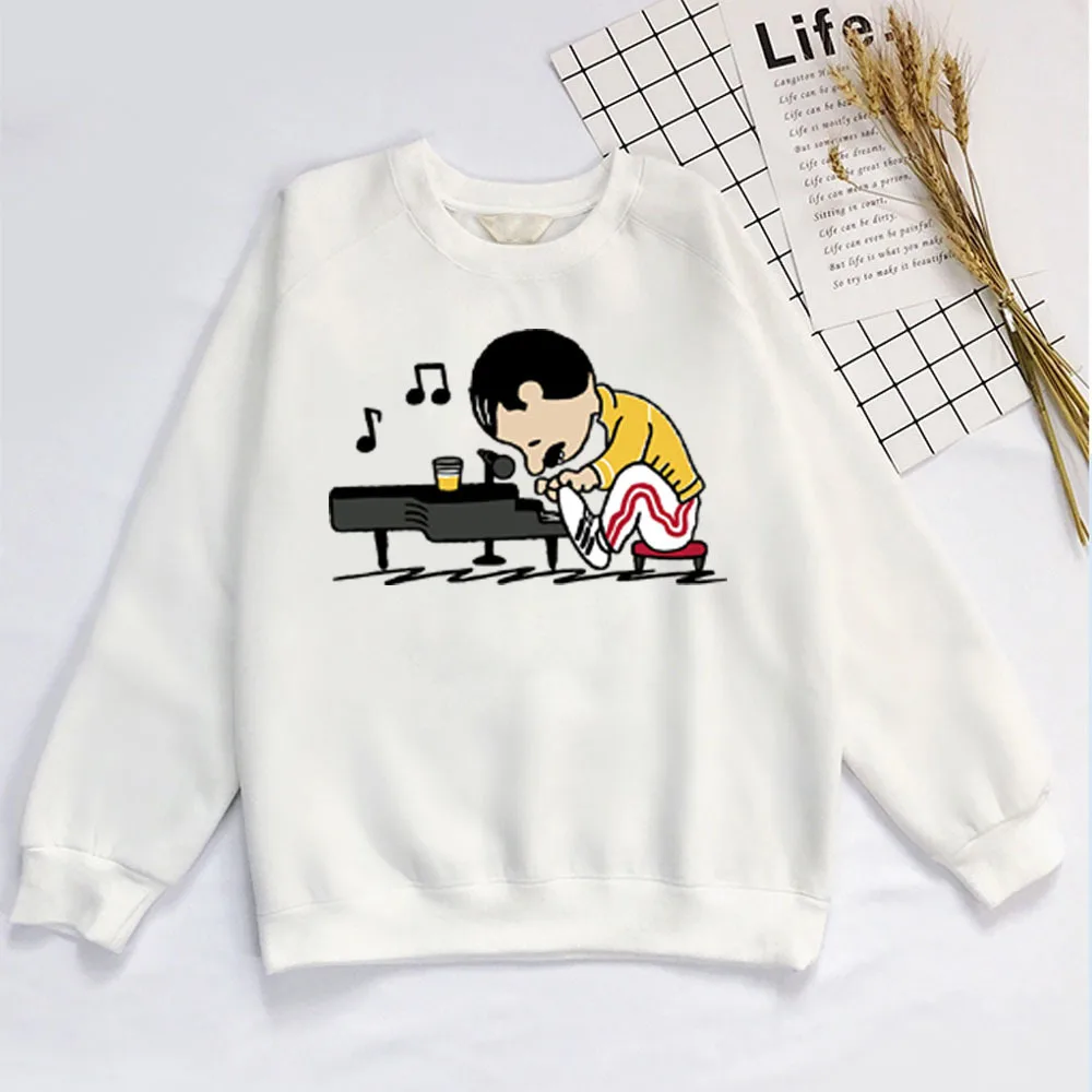 Свитшот Queen Freddie Mercury Play унисекс Crewnecks|Женские толстовки и свитшоты| |