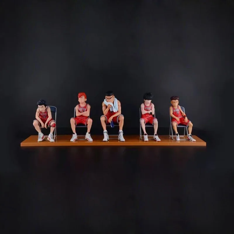 

Slam Dunk Rukawa Kaede Hanamichi Sakuragi Action Figure 1/8 scale painted figure Akagi Takenori PVC figure Toys Brinquedos Anime