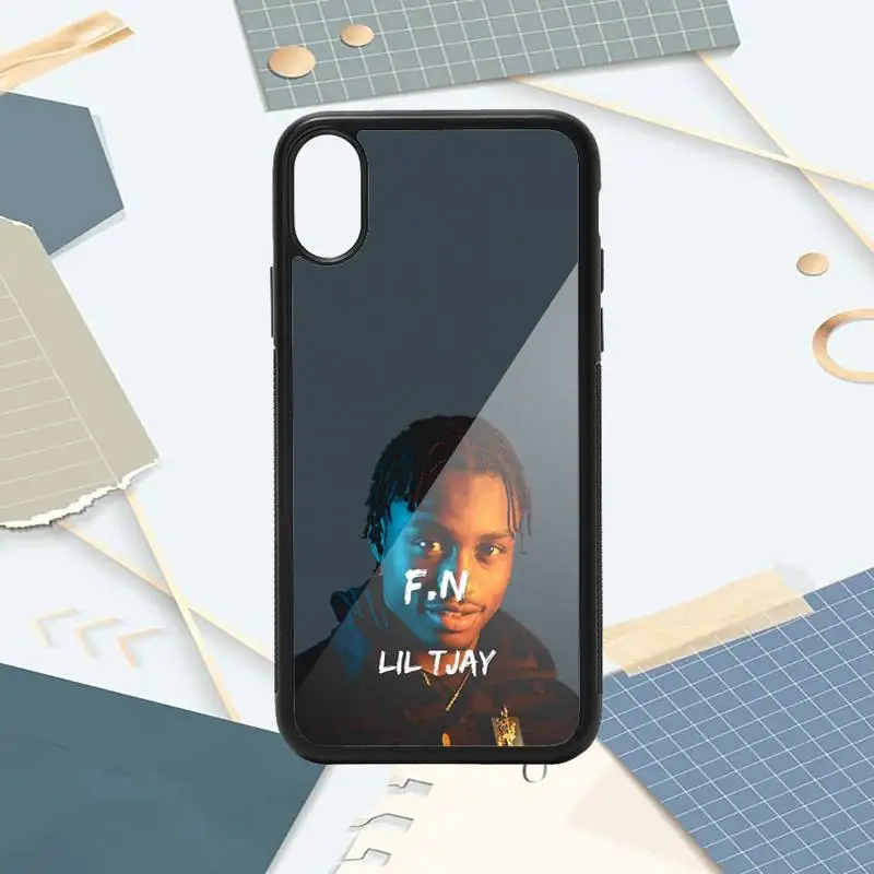 

Lil Tjay universal pattern painting Phone Case PC for iPhone 11 12 pro XS MAX 8 7 6 6S Plus X 5S SE 2020 XR