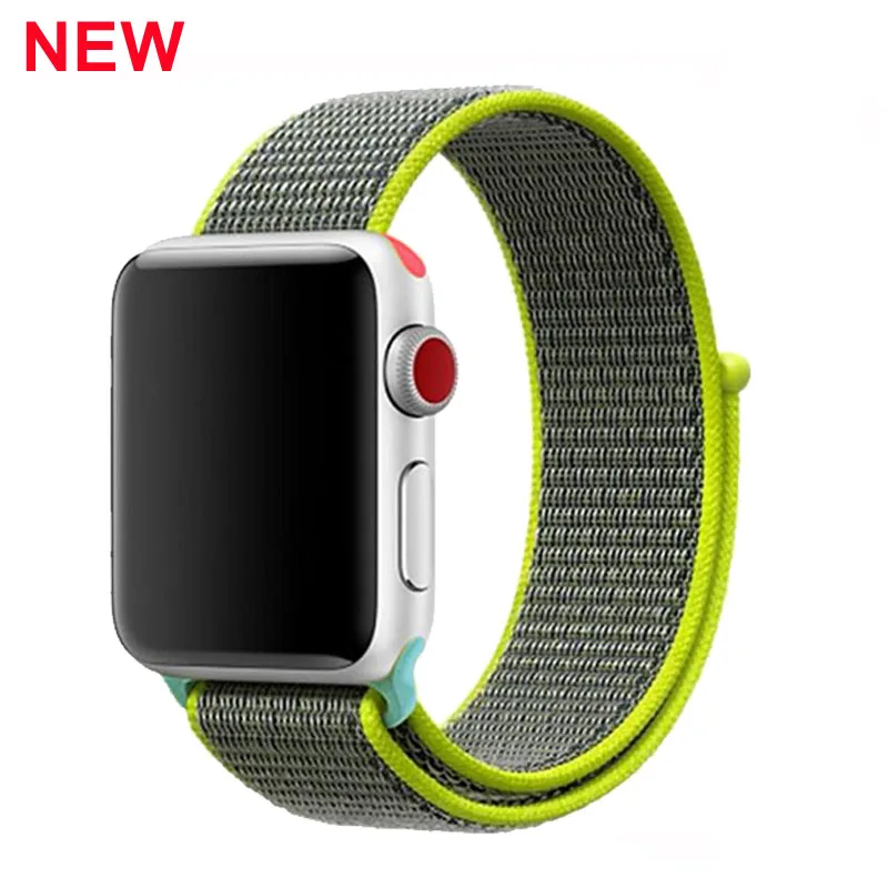 Ремешок для Apple Watch 42 мм 38 мм 5 4 3 correa iwatch 44 мм 40 мм спортивный браслет-петля Apple watch 5 4 аксессуары 5/3/2 - Цвет ремешка: NEW 2