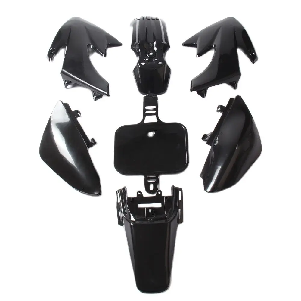 Бесплатная доставка пластиковый комплект брызговиков для CRF50 XR50 70 CRF 50 XR SDG SSR Pro 50cc