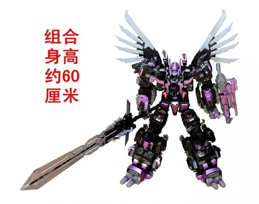 Черный-W/T k.o. ver G1 оверсайз JINBAO MMC Predaking черный Рекс дополнительный комплект для