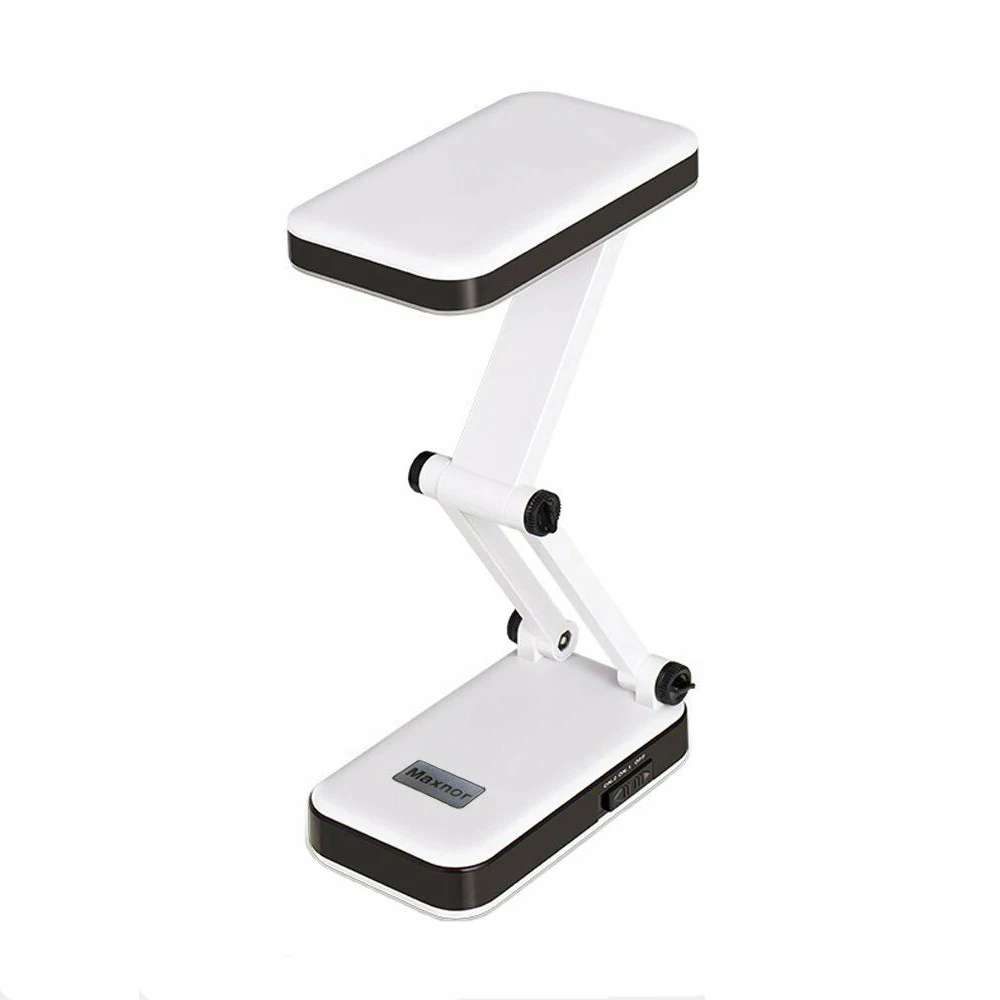 Складной USB Гибкий чтение светодиодный настольная лампа книга свет и батарея питание лампы для чтения