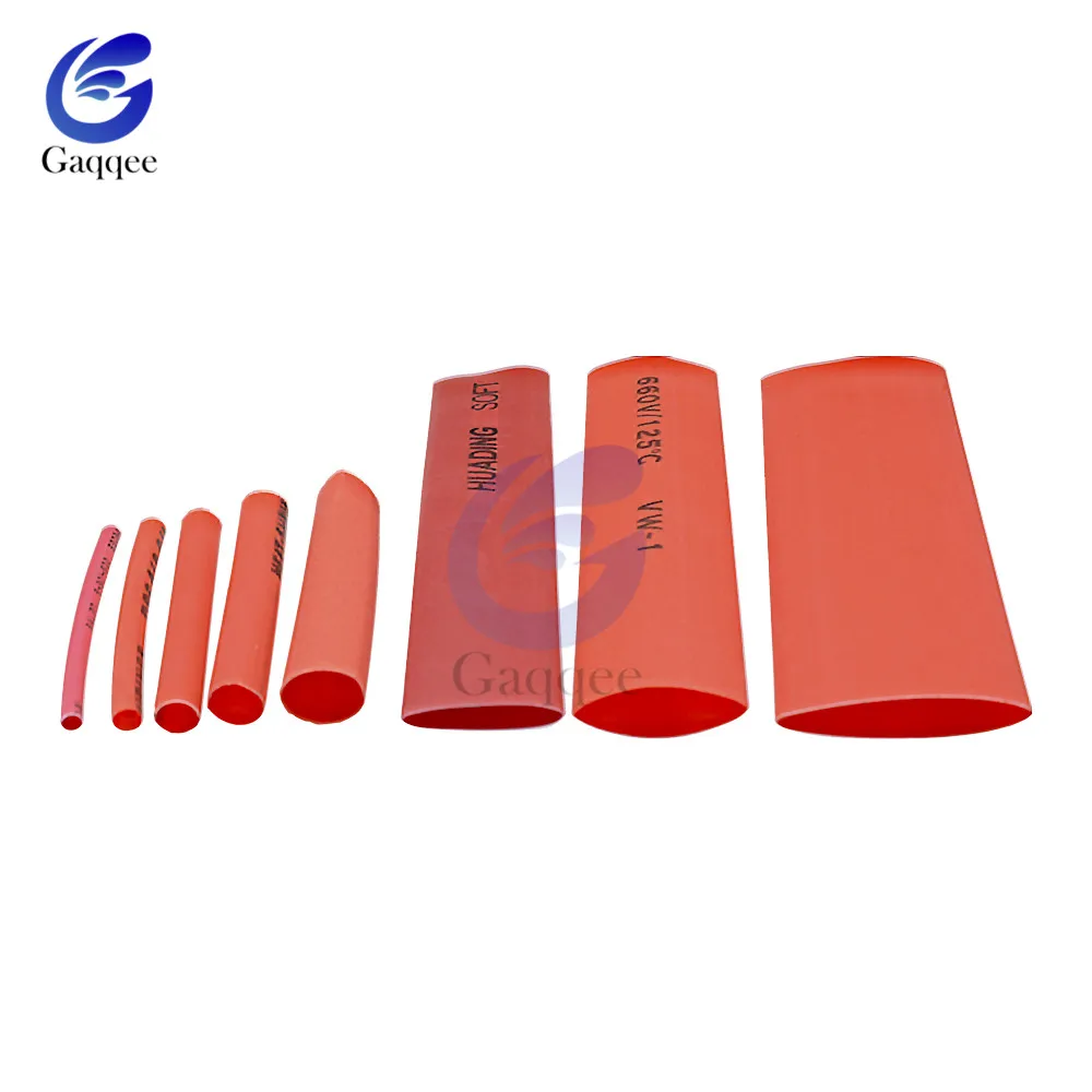 328 шт. разноцветные полиолефиновые термоусадочные трубки для проводов в