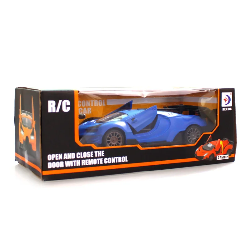 Синий взрыв игрушка пульт дистанционного управления ручка автомобиль Горячая