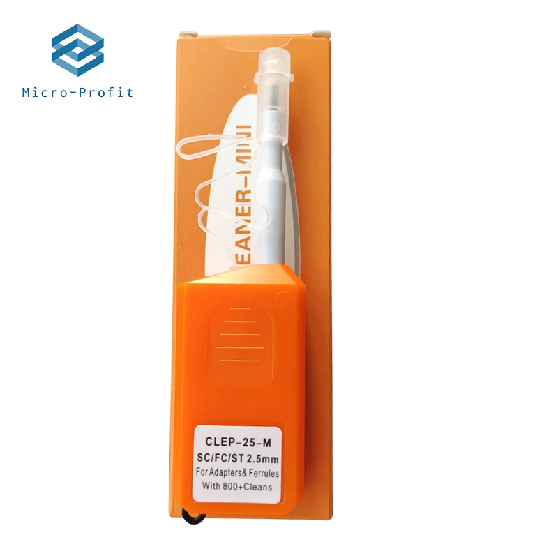 

5pcs/lot New Model Mini One-Click Fiber Optic Cleaner Pen for 2.5mm SC ST and FC &1.25mm lc Connectors Fiber Optic Tools