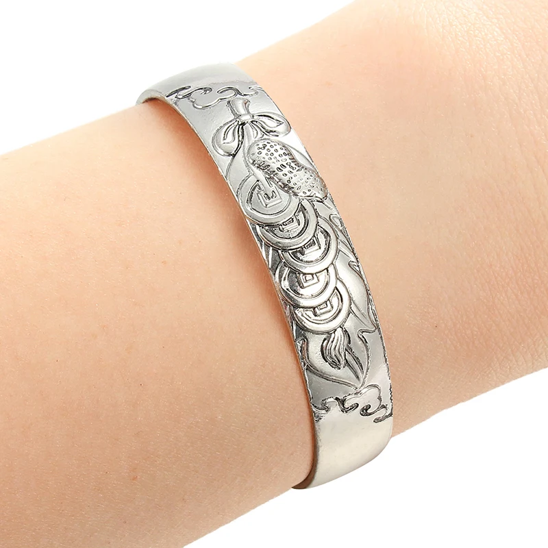 Винтажный браслет для мужчин и женщин Браслет манжета девушек Ретро старинное