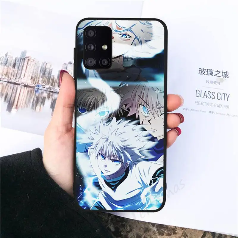 

Anime Hunter X Hunter Phone Case black For Samsung galaxy S 21 20 10 8 A 51 71 50 21s 70 40 20 20e note 10 plus Ultra 5g fe