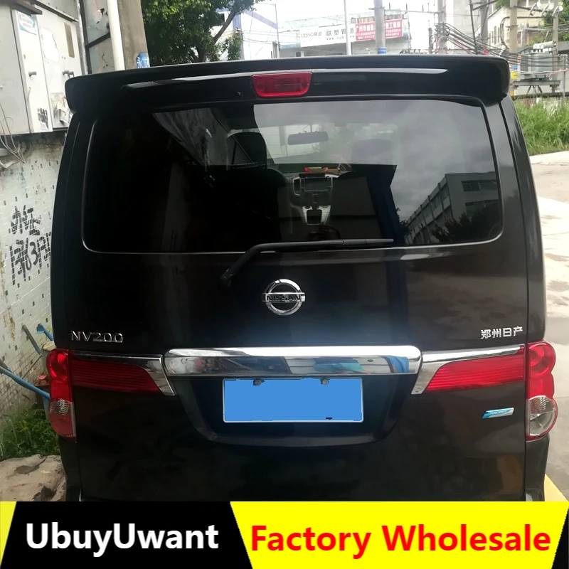 Спойлер для Nissan NV200 высококачественный спойлер из АБС материала заднего крыла