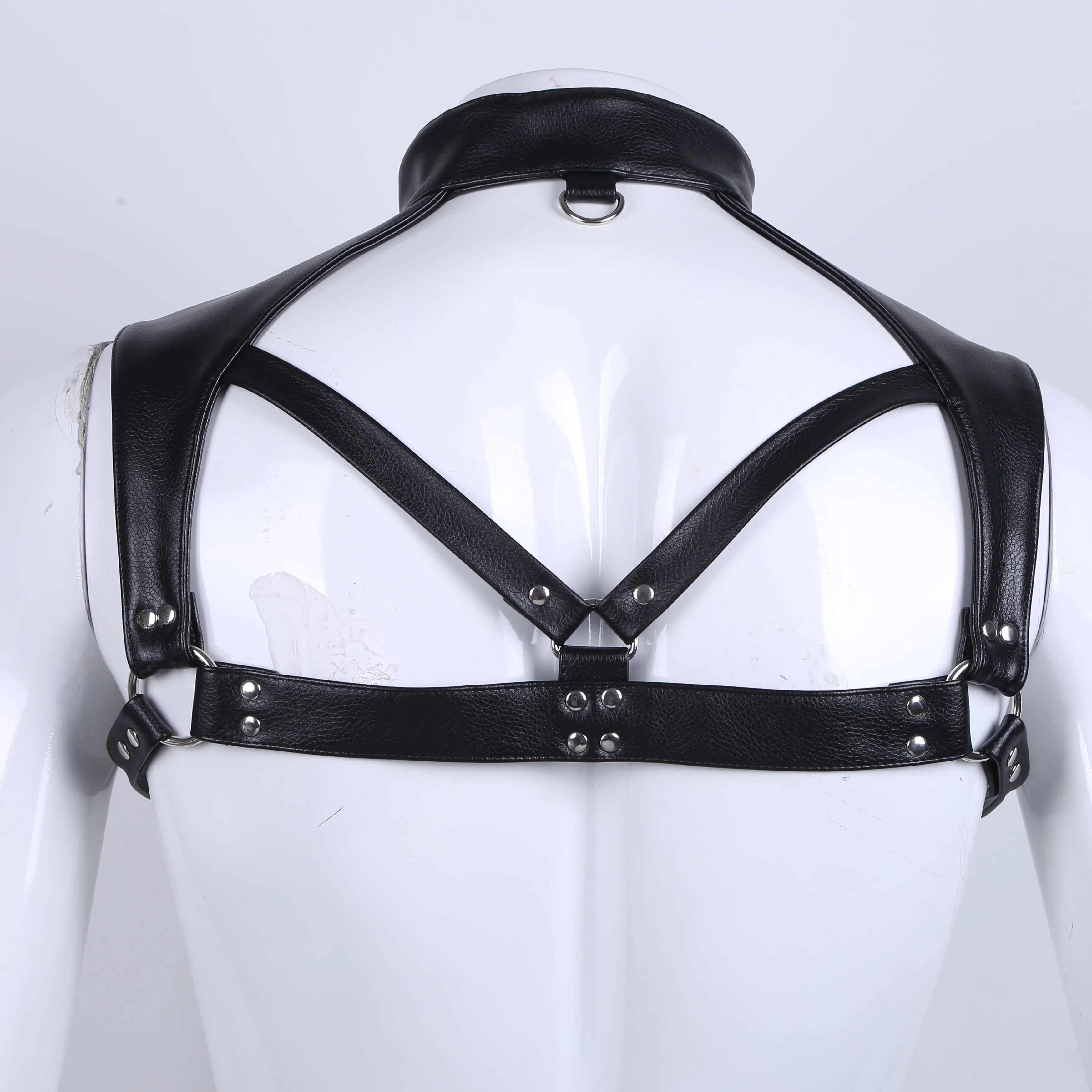 Пикантные Для мужчин Эротическое белье нагрудный ремень для Тела Бондаж наряд