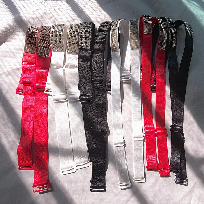 

Бюстгальтер женский эластичный с двойными лямками, шириной 1,5 см и 2 см