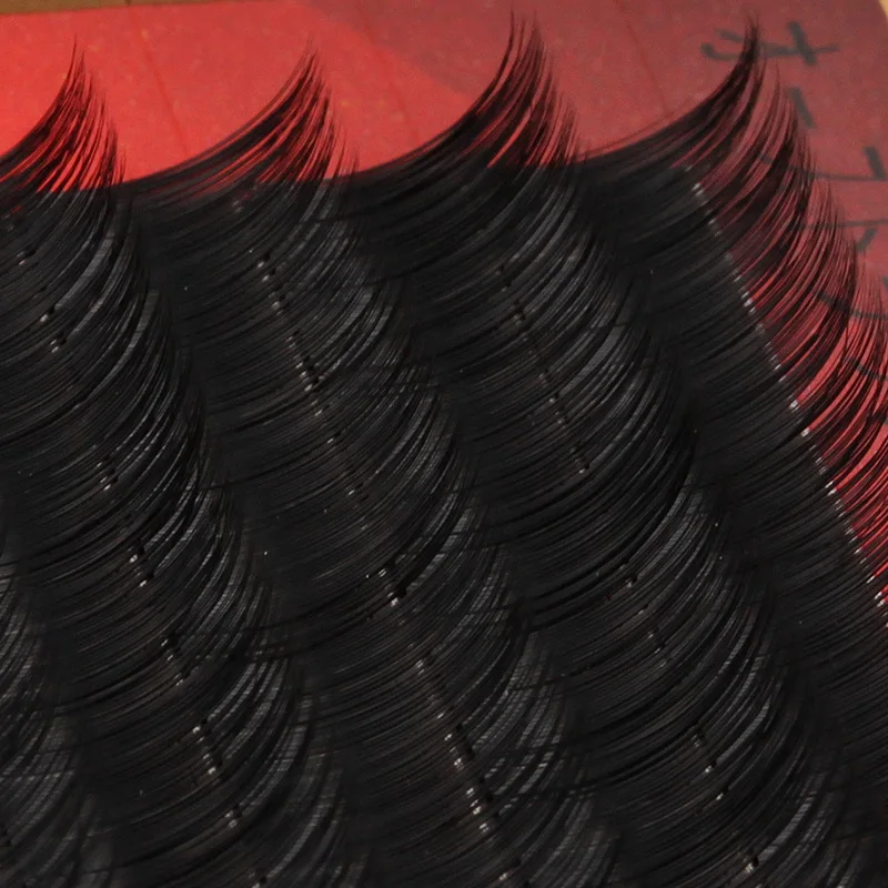 Zero-touch air flat hair soft hollow double-tip planted eyelashes grafted false | Красота и здоровье