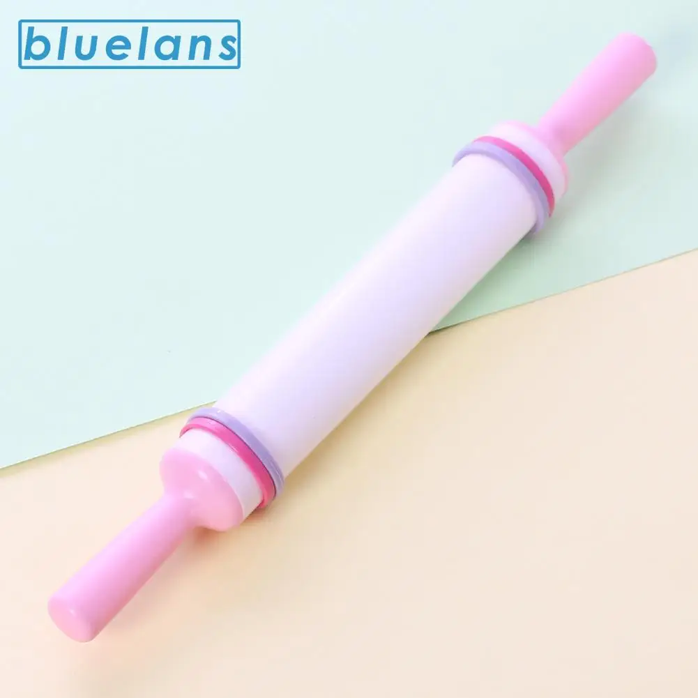 

Kitchen Non-stick Cake Roller Rolling Pin Fondant Dough Pastry DIY Baking Tool