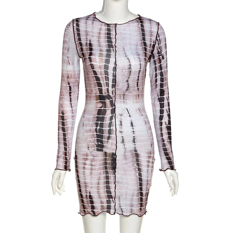 Justchicc модное осеннее платье в полоску с зигзагом облегающее мини-платье круглым