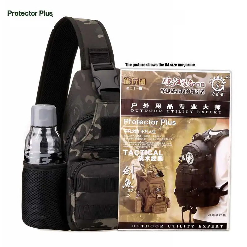 Мужская спортивная сумка на плечо с USB разъемом защитный военный рюкзак для