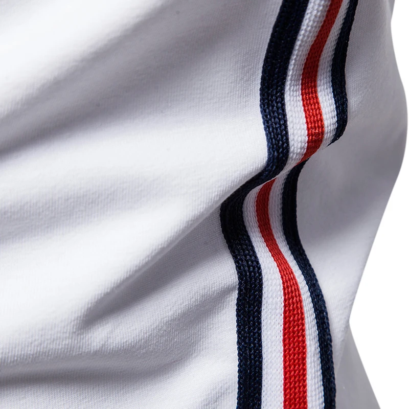 Dingshite Cotton Polo Shirts for Men Oversized Summer Short Sleeve Fashion Casual Football Logo Printed Tops T Shirt . | Мужская одежда