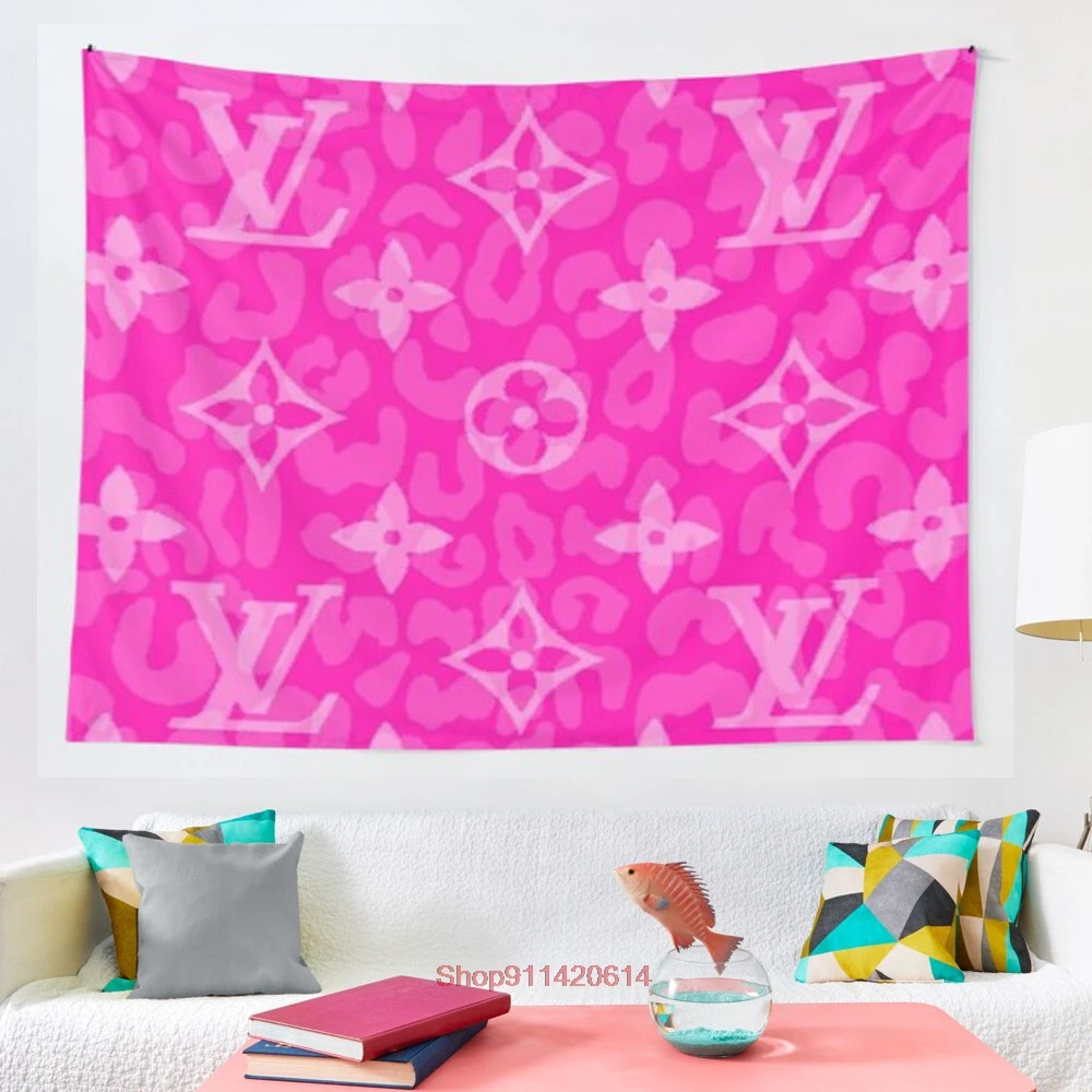 

Розовый гобелен с любовью, украшение для стен, гобелен с мандалой, волшебное ремесло, Богемный Хиппи, домашнее украшение, коврик для йоги