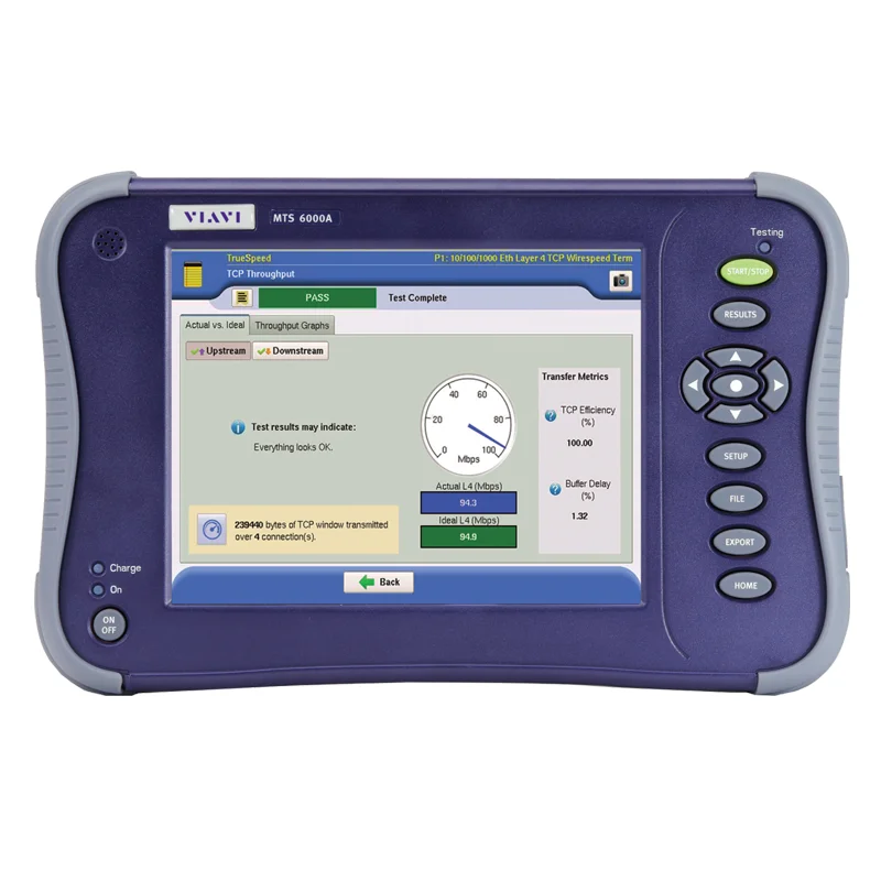 

JDSU VIAVI OTDR MTS-6000 Fiber Inspection Microscope Built-in Power Meter, light source software