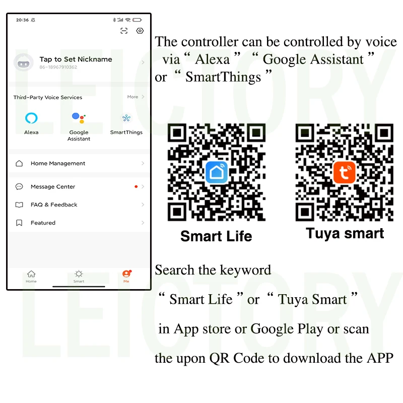 Controlador de riego inteligente para el hogar, sistema de riego con temporizador, v&aacute;lvula de agua, WIFI, Tuya, jard&iacute;n-2
