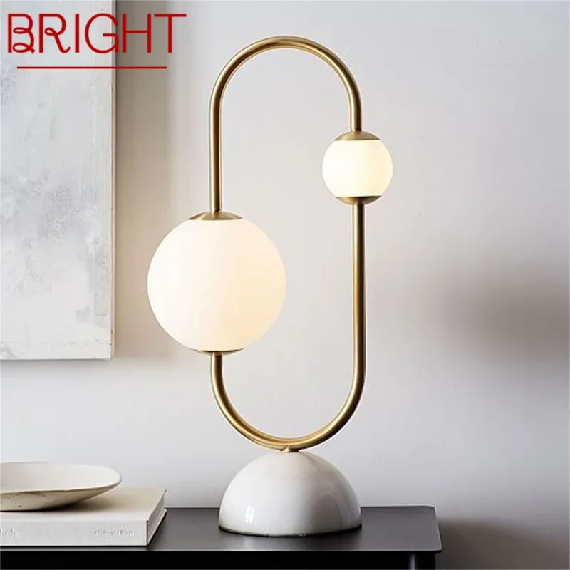 

BRIGHT Nordic Modern Creative Dimmer Table Lamp LED Desk Lighting for Home Living Room Decoration