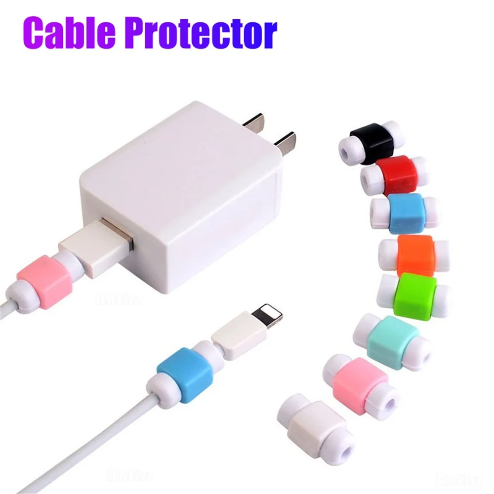 10 шт. Защитные чехлы для наушников USB-кабелей | Электроника