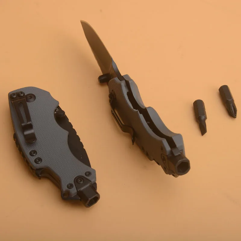 

2pcs Kershaw k8720 Multifunction Folding Knife 8CR13MOV Blade Aviation Aluminum Handle Tactical Survival Knives EDC Tool Knife