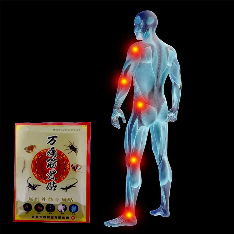

16Pcs rheumatism arthritis Ostarthritis Pain Relief patch knee joint stiff Spider venom Herbal medicine patches Neck Back Ache A
