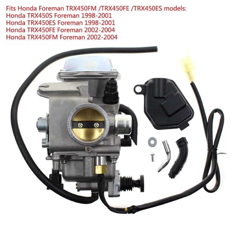 

Carburetor for Honde Foreman 450 TR-X 450 TR-X450ES TR-X450FE TR-X450FM TR-X450S 1998-2004 Aftermarket Carb