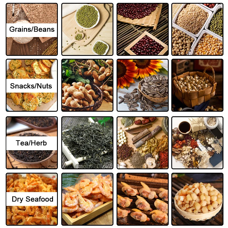 Многоразовые Пакеты Из крафтовой бумаги на молнии для орехов кофейных зерен