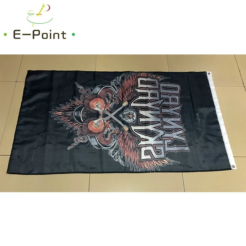Флаг Lynyrd Skynyrd 3 фута* 5 футов(90*150 см) размер рождественские украшения для домашнего флага баннер подарки