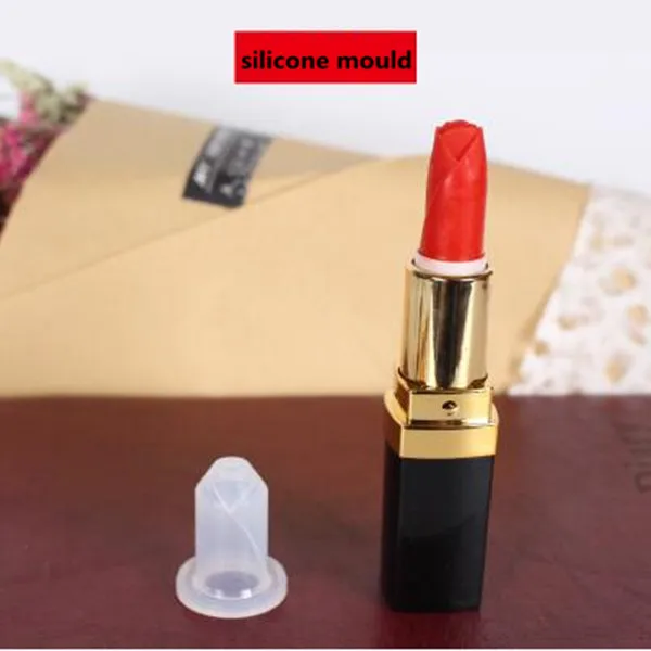 1 Pc silicone mould 11 моделей, силиконовая форма для помады для самостоятельного заполнения одной полости 12,1 мм, силиконовая форма для помады - Цвет: 1 Pc silicone mould