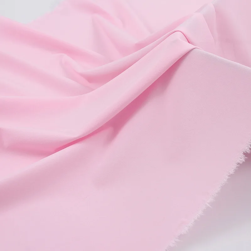 Мягкая розовая стрейчевая шифоновая Тюлевая ткань для рубашек серого красного