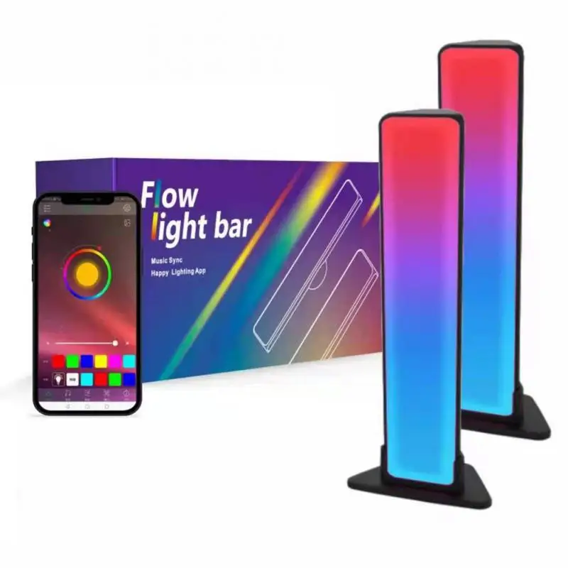 

Colorful Atmosphere Play Light Bar Smart LED Light TV Background Light Stage Lamp RGB Sound Control Pickup Rhythm Light New