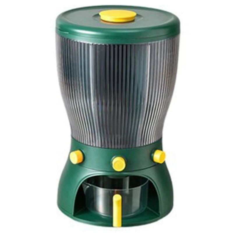 

4 Rotating Storage Container Kitchen Bucket Storage Box for Large-Capacity Storage and Organization of the Family