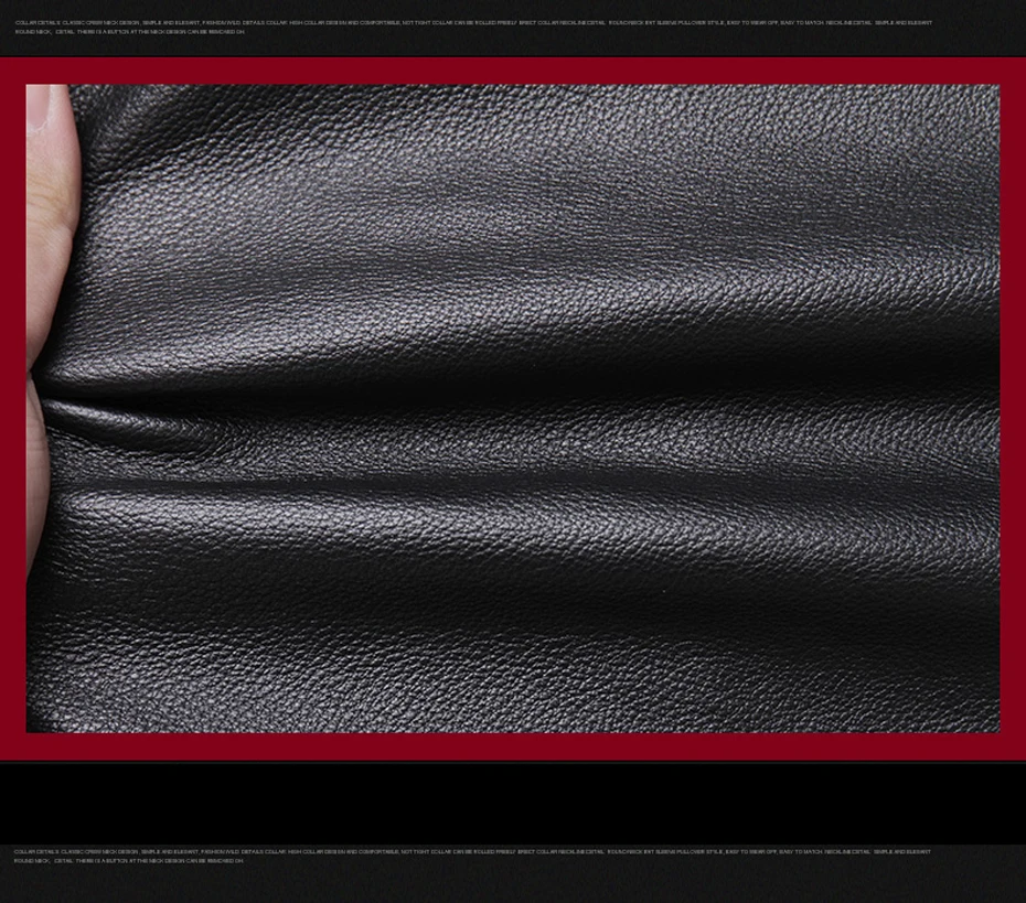 Chaqueta cuero hombre куртка кожаная куртка популярная мужская куртка из натуральной кожи тонкая байкерская куртка крутая 19037-5