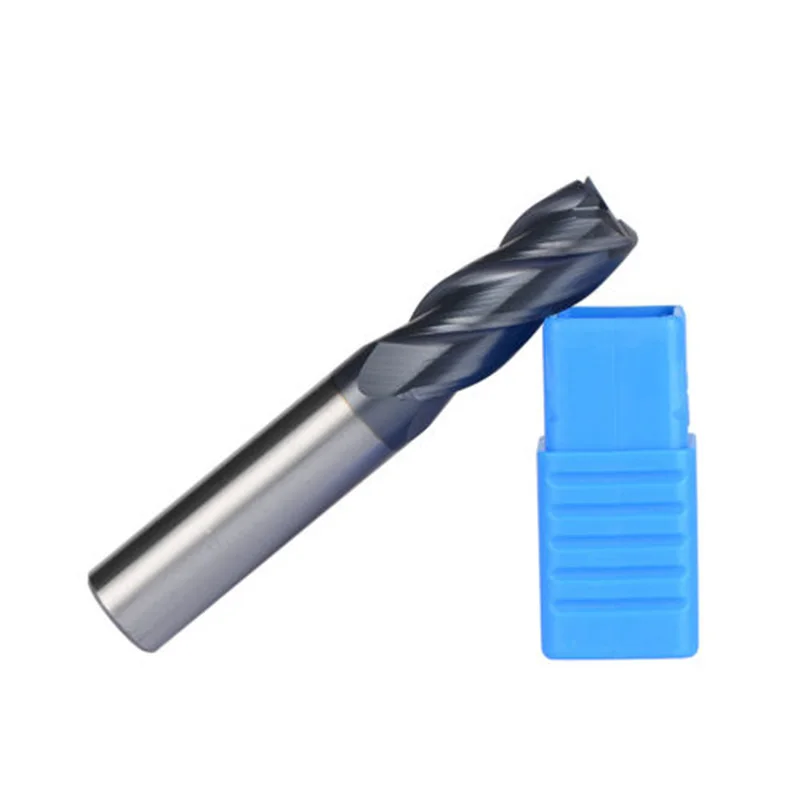 

12mm Tungsten Carbide End Mill 4 Flute Shank Drill HRC50 75MM for DIY Home Using