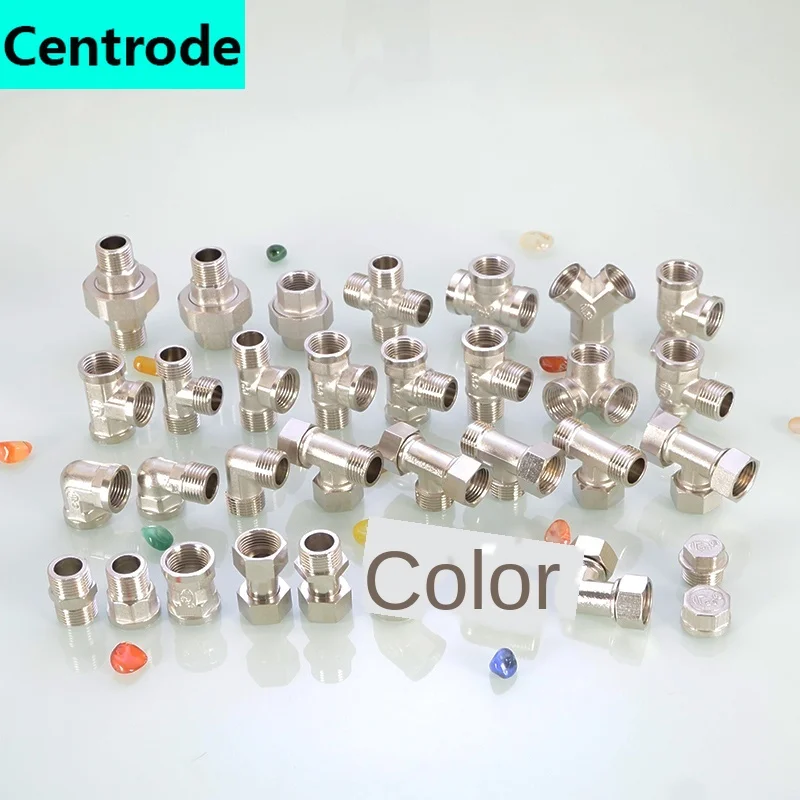 1/2 дюйма медный тройник из нержавеющей стали налокотник с прямым покрытием