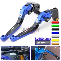 motorcycle cnc accessories adjustable folding extendable brake clutch levers for suzuki sv650 sv 650 1999 2009