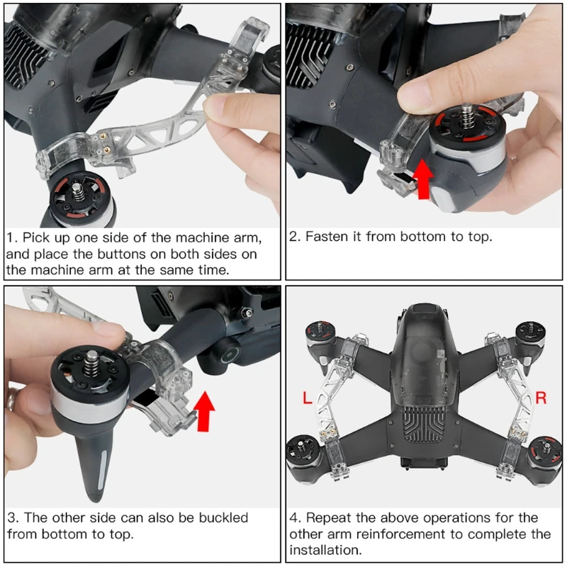 

2Pcs Arm Reinforcement Rod Drone Accessories Suitable for FPV Aircraft, Arm Reinforced Extension Rod Spare Parts