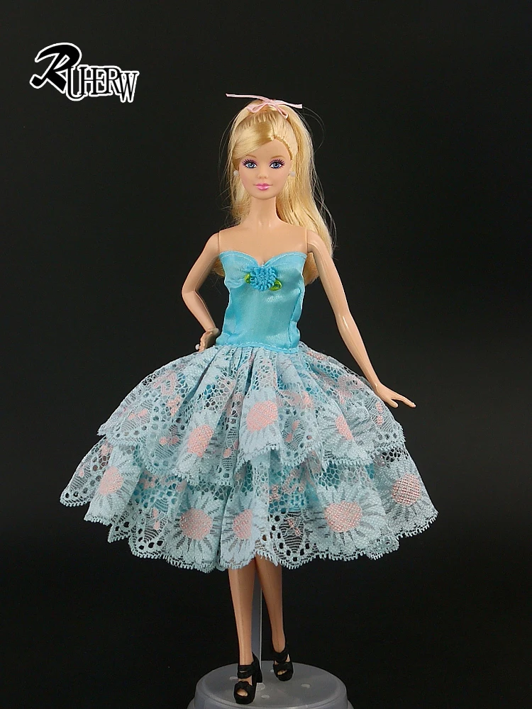 1 шт. модное балетное платье Одежда для куклы Барби высокое качество короткое
