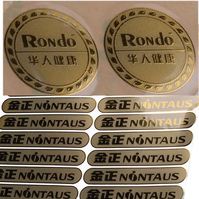 

Водонепроницаемые 3D наименование наклейки золотого и серебряного цвета металлические переводные наклейки для рождественского подарка