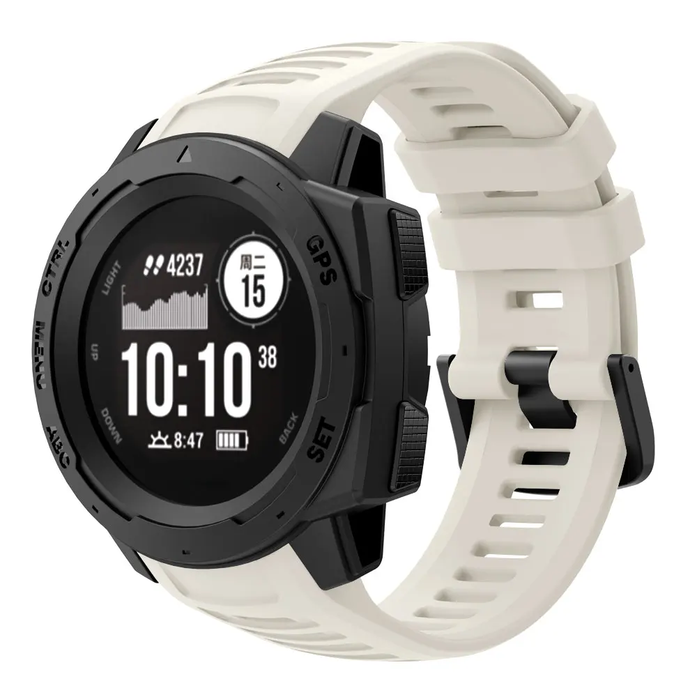 Ремешок силиконовый для Garmin Index Смарт-часы с заменой ремешка 22 мм | Электроника